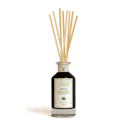 Perissa Noir Reed Diffuser | Bourbon Vetiver and Labdanum Inspired by Azure Waters