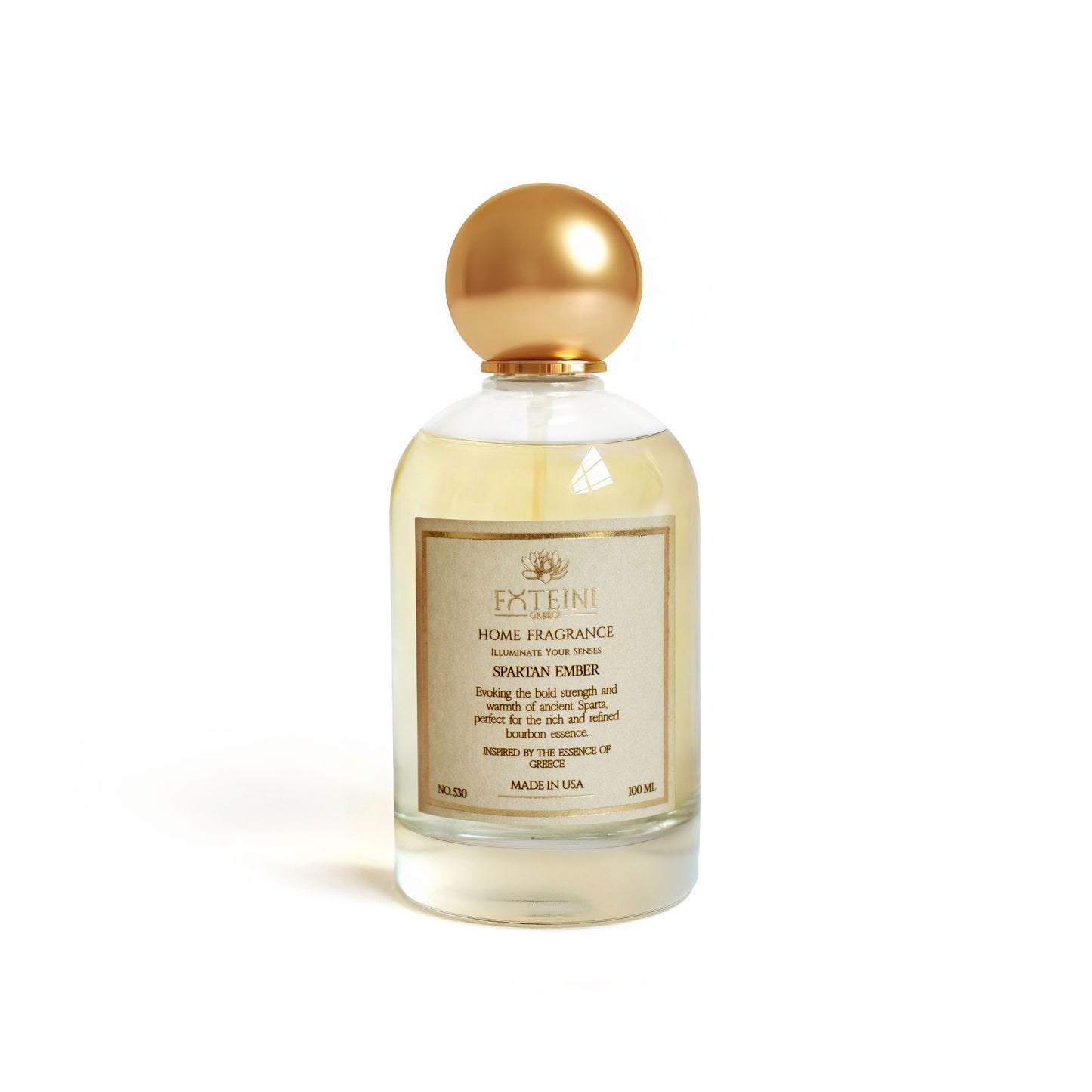 Spartan Ember Room Spray | Bourbon Vetiver with Oakwood and Amber Inspired by Ancient Sparta